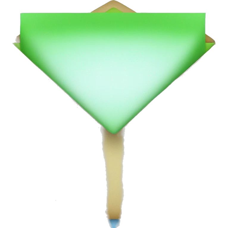  Letter W in blue and green with business background emoji