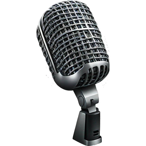 Microphone  emoji