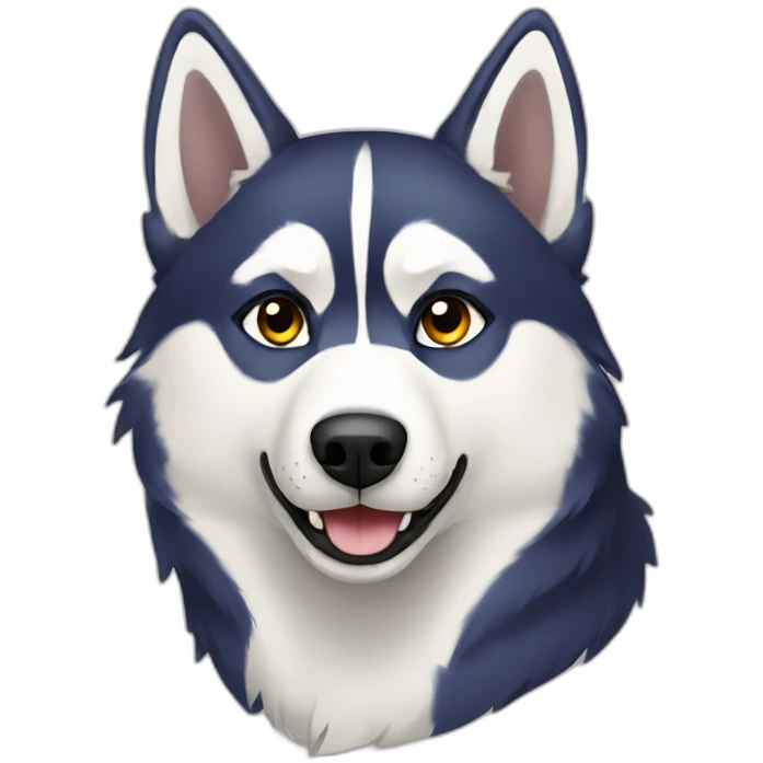 husky emoji