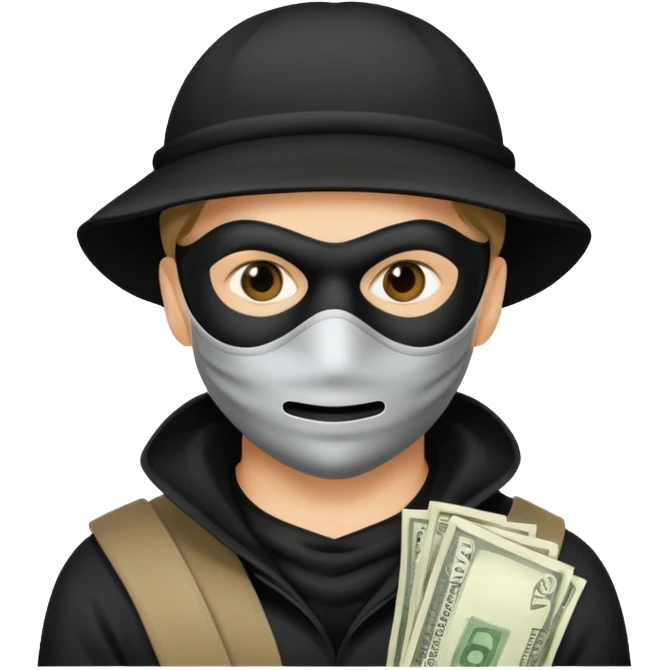 robber with money emoji