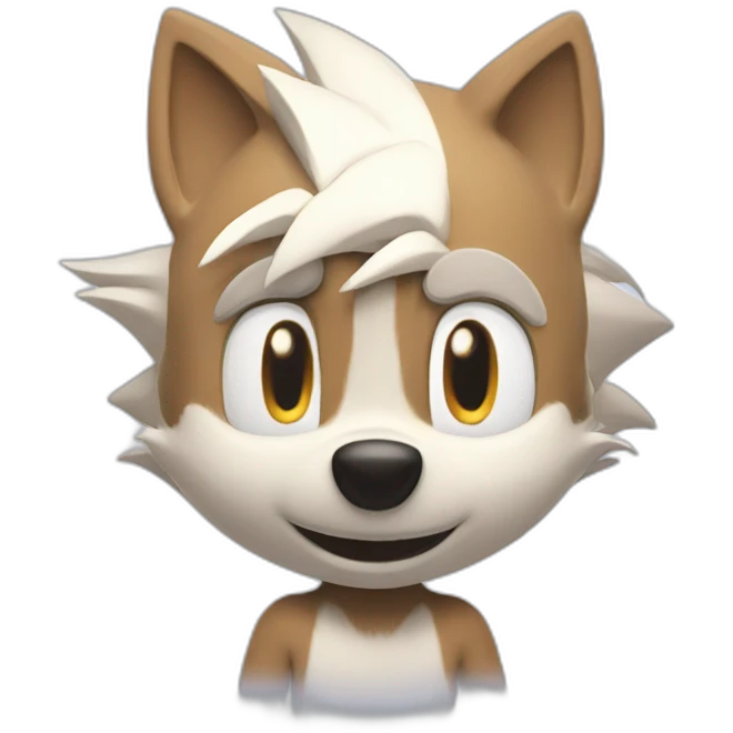 a new character of sonic the hedgehog emoji