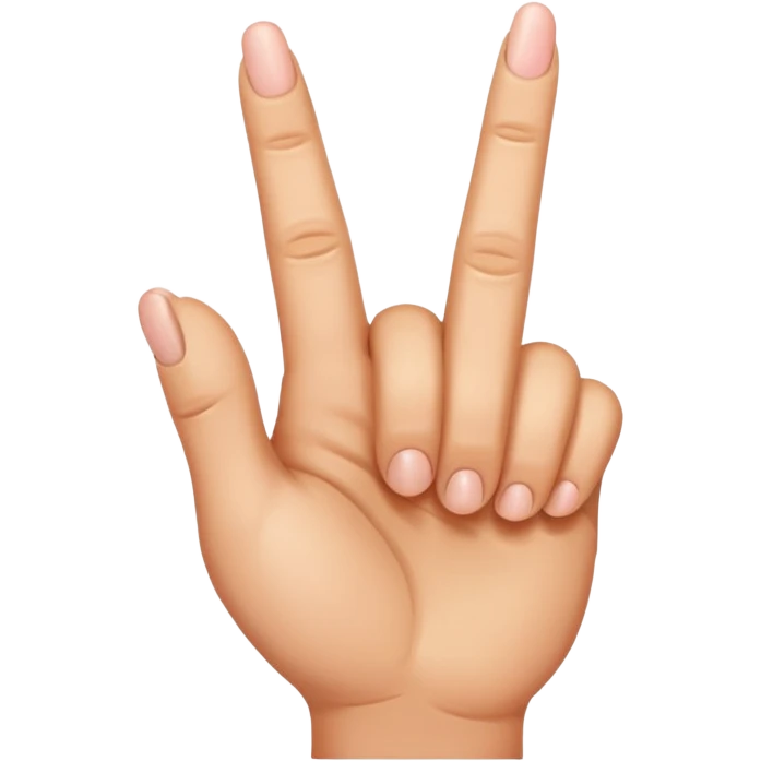 Middle finger  emoji