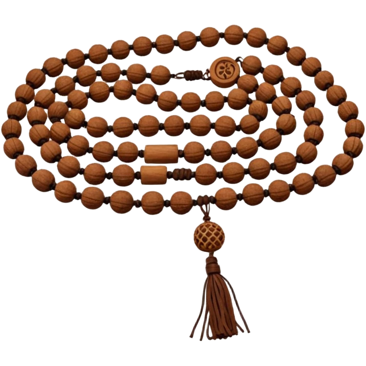 Prayer Beads Rudraksha emoji