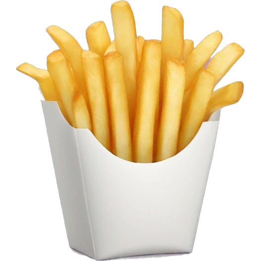 Cheezy french fries emoji