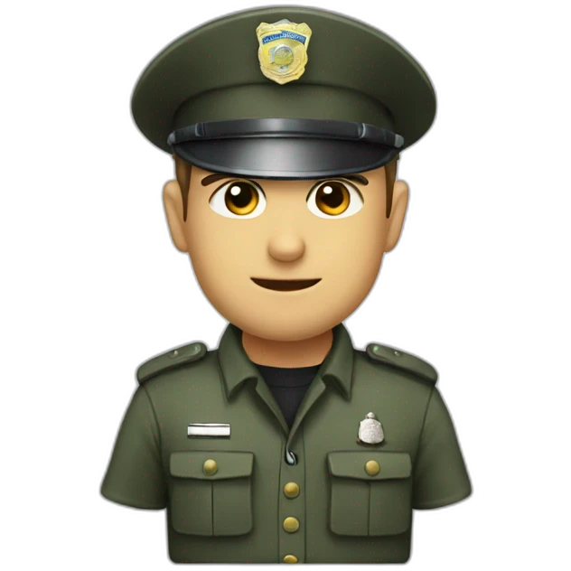 policial militar emoji