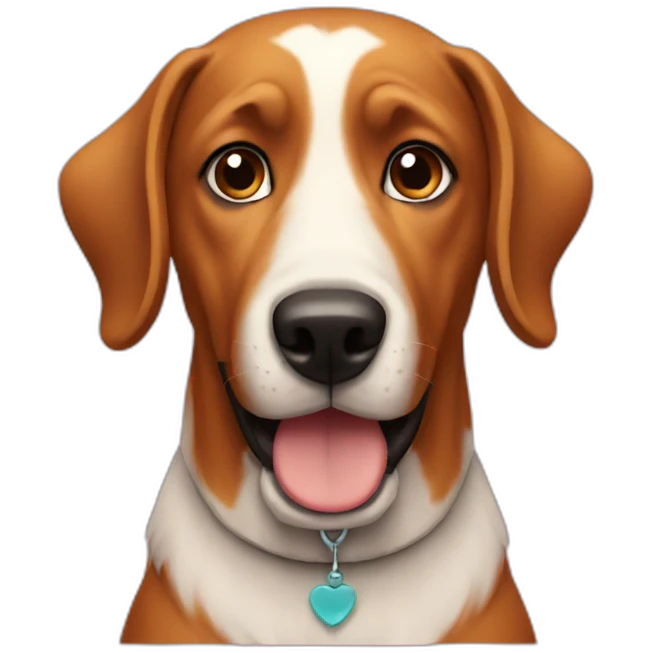Dog birthday emoji