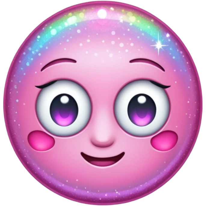 glitter pink game emoji