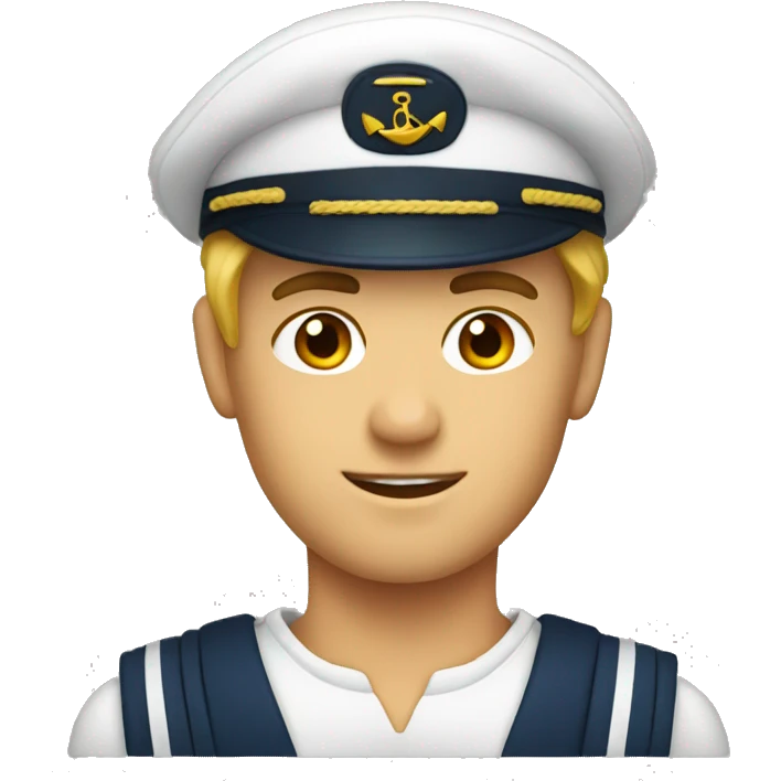 male sailor emoji