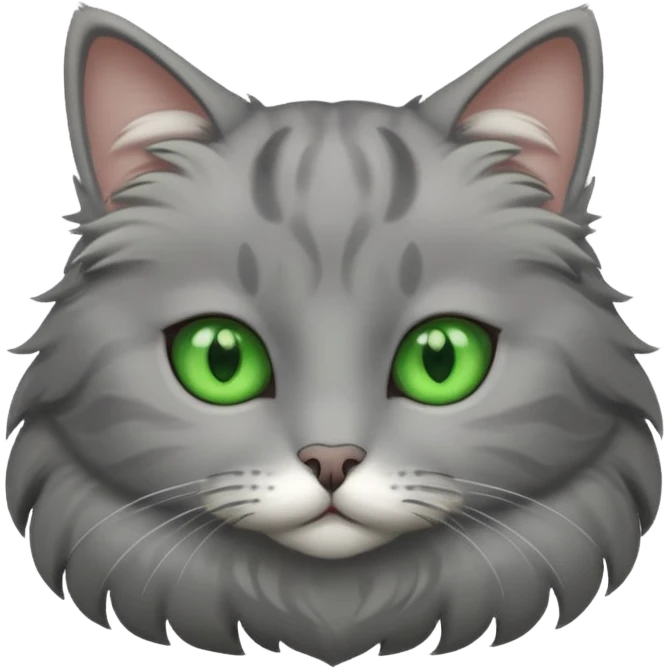 gray cat emoji