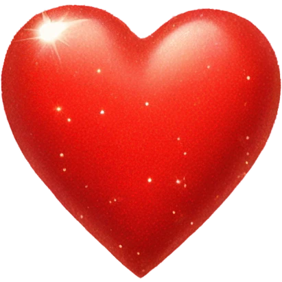 Heart with sparkles emoji