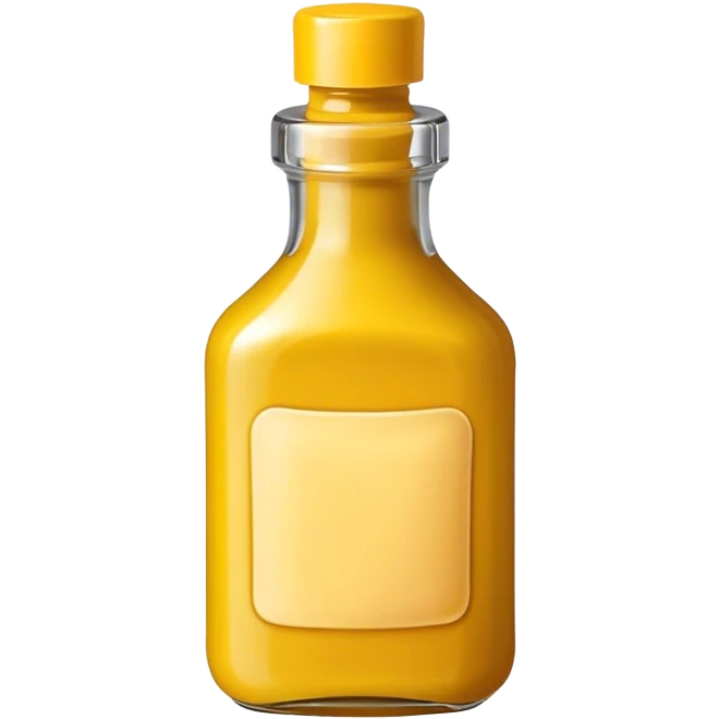 Mustard bottle emoji