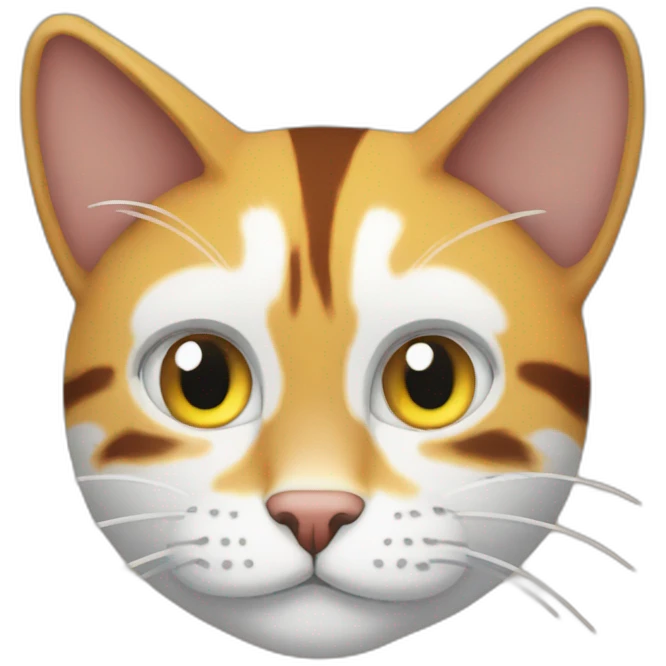 Luffy as a cat emoji