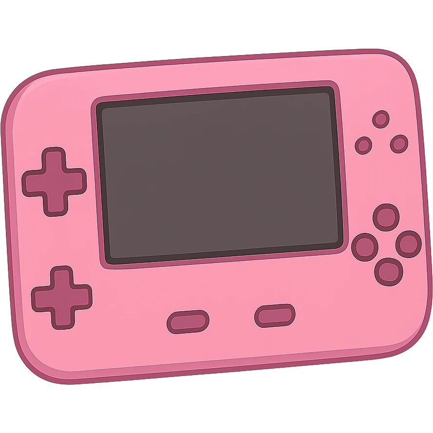 pink game console emoji