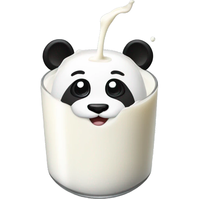 panda milk emoji