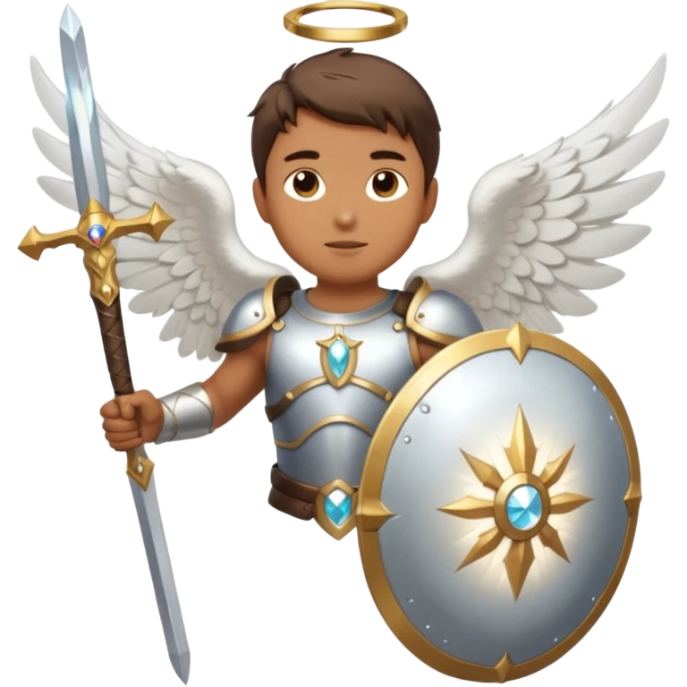 - 🛡️ Shield – symbolizing protection
- ⚔️ Sword – representing spiritual warfare
- 👼 Angel – the heavenly messenger
- ✨ Sparkles – highlighting his glory emoji
