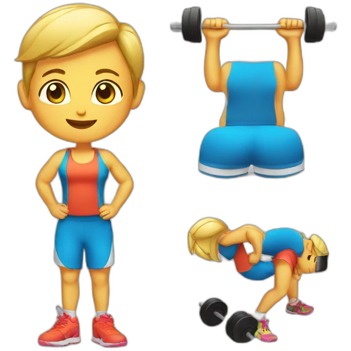 fitnes trener emoji