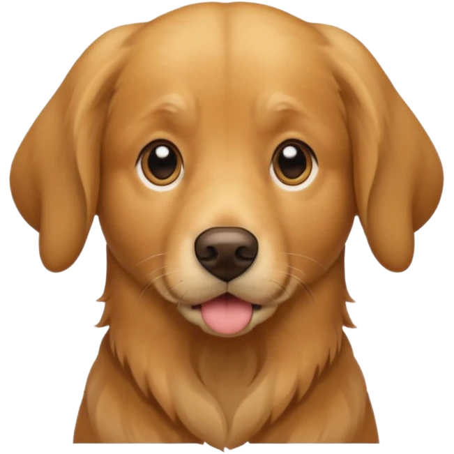 a dog emoji