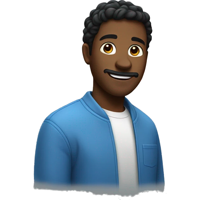 Blue Netflix logo emoji