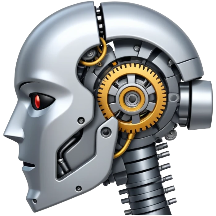 quadrant robotic head emoji