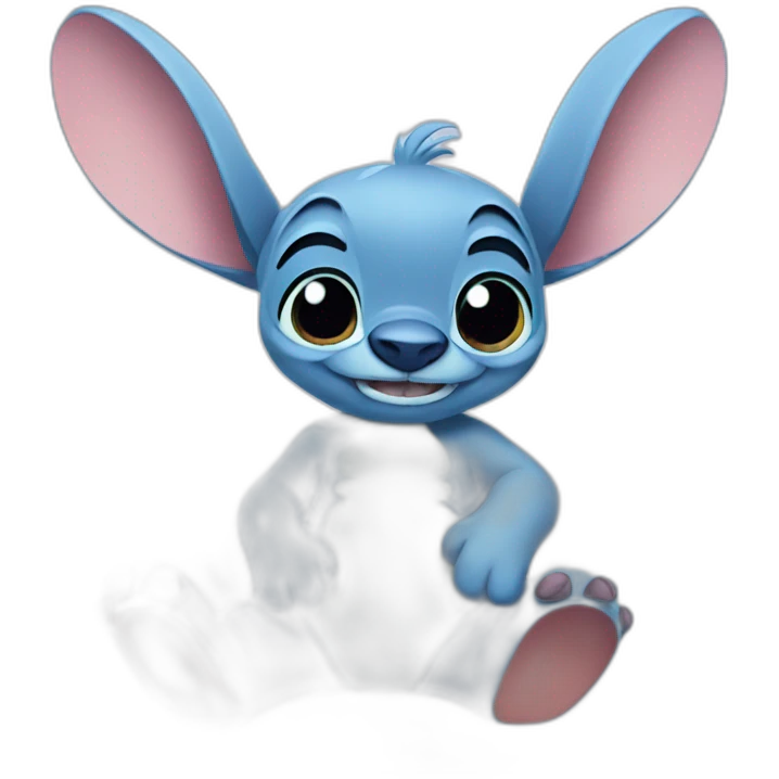 Stitch et Angel Disney emoji
