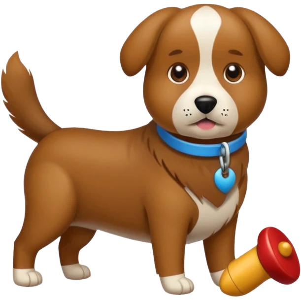 dog with pew pew emoji