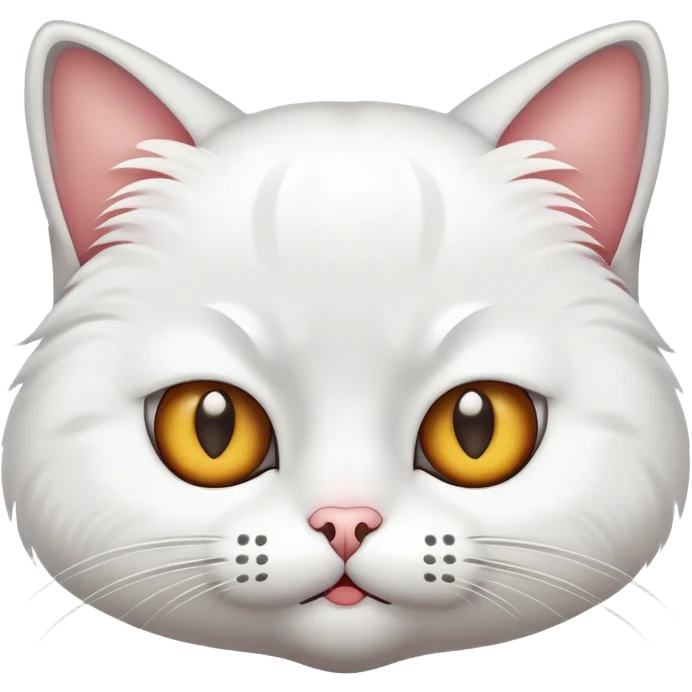 Cat that has dizzy eyes emoji
