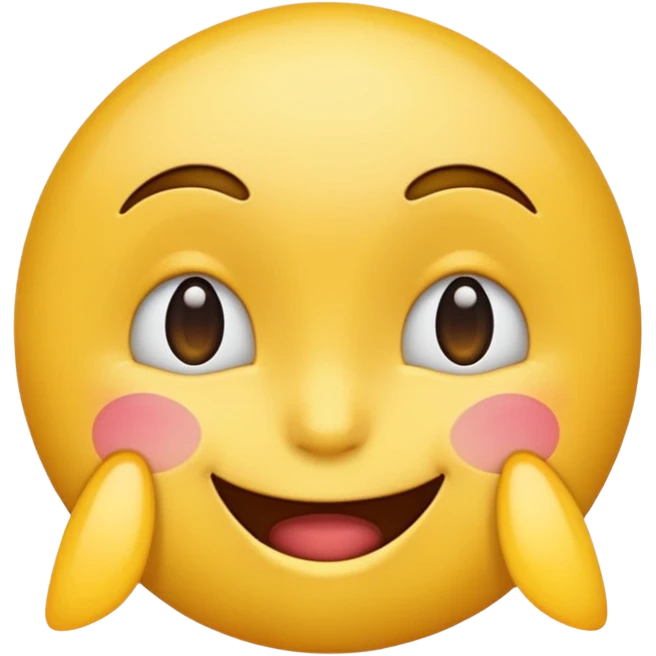 A sneaky winking emoji emoji