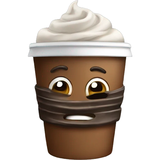 grinded coffee emoji