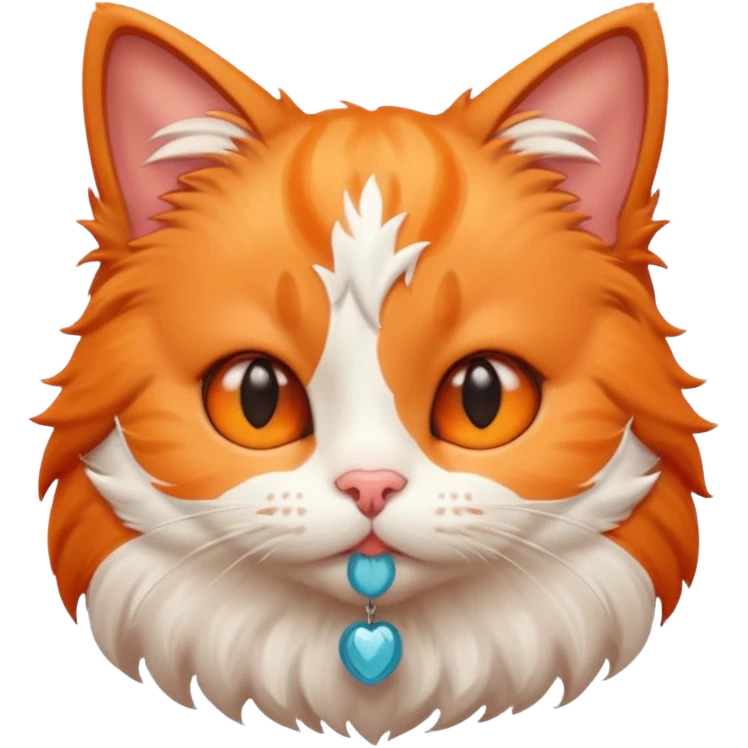 kitty  with human big lips  emoji