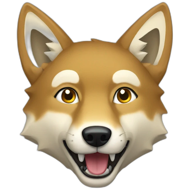 sand wolf emoji