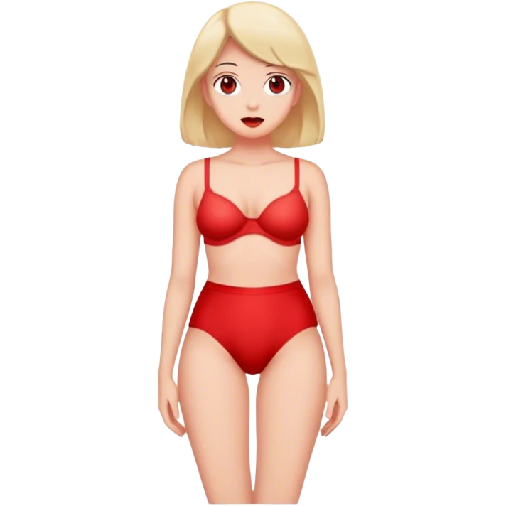 Red panty emoji