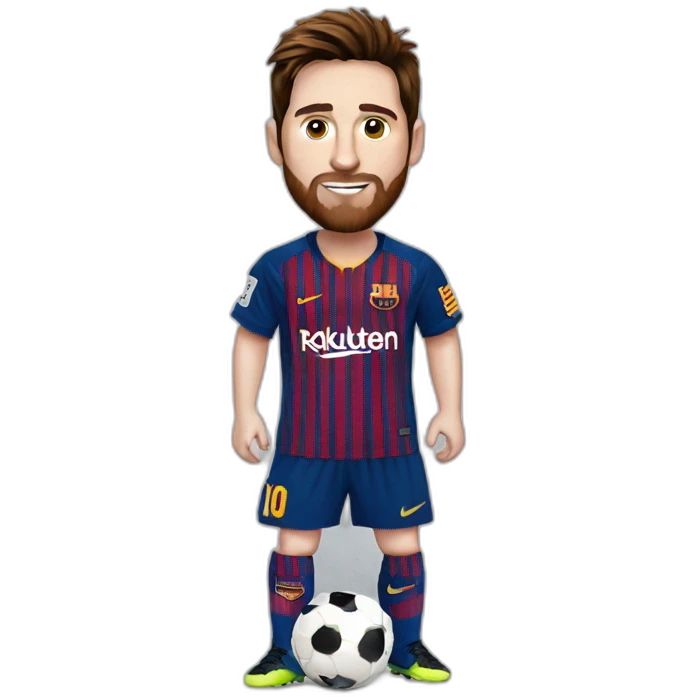 leo messi futbol emoji