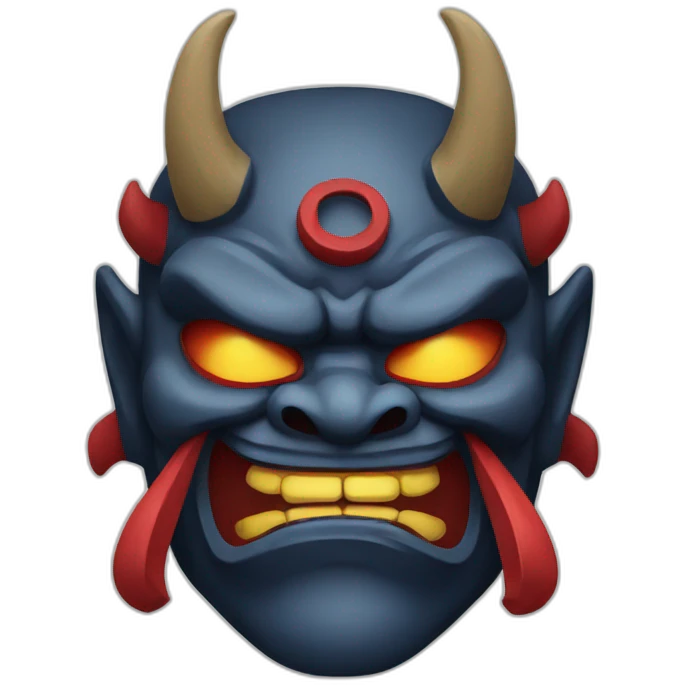 japanese oni mask emoji