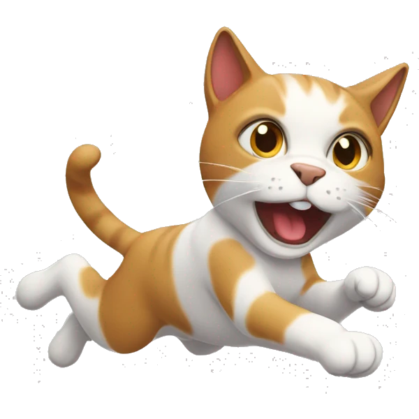 running cat emoji