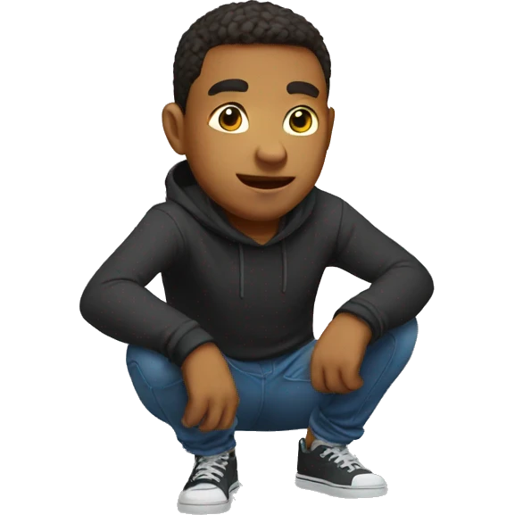squat emoji