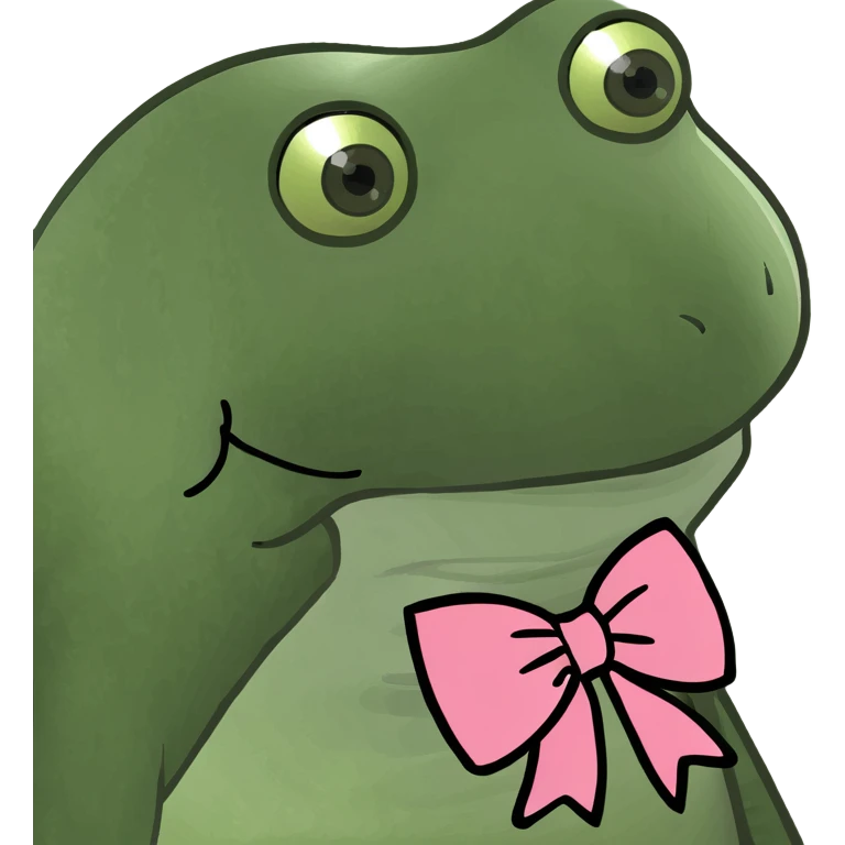 Bow really shiny emoji