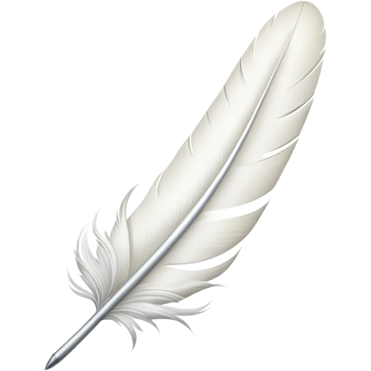 White feather  emoji