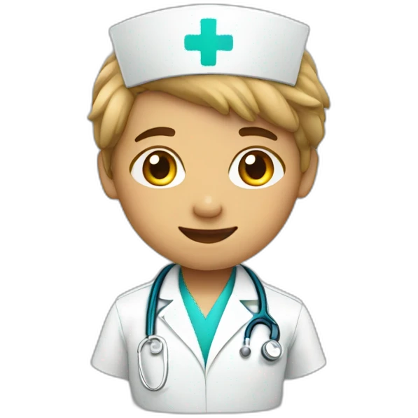 Nurse boy emoji