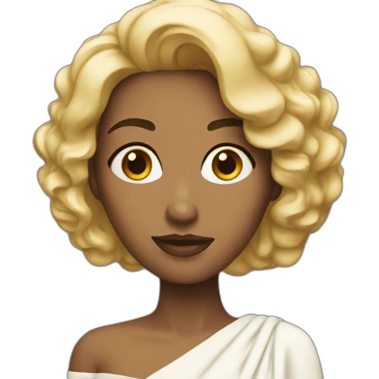 white movie actress with oscar emoji