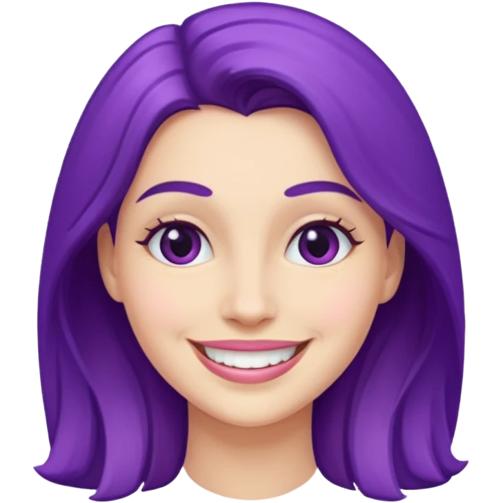 purple woman emoji