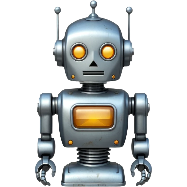 vintage Toy, robot, vintage collector emoji