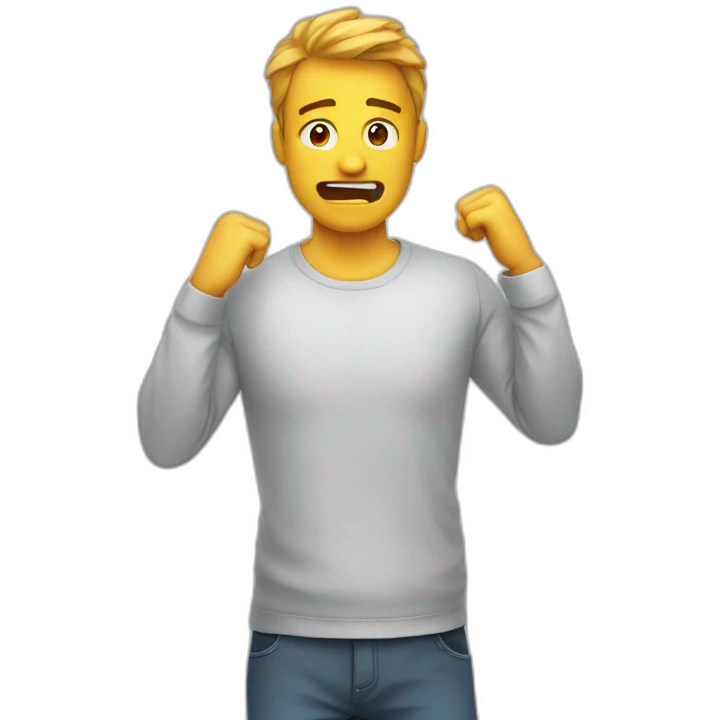 stress emoji