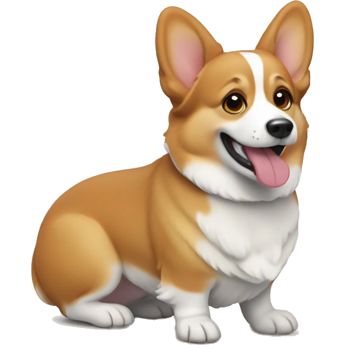 corgi homewor emoji