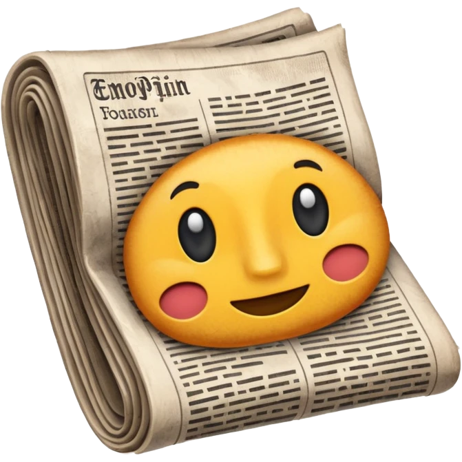 news newspaper emoji
