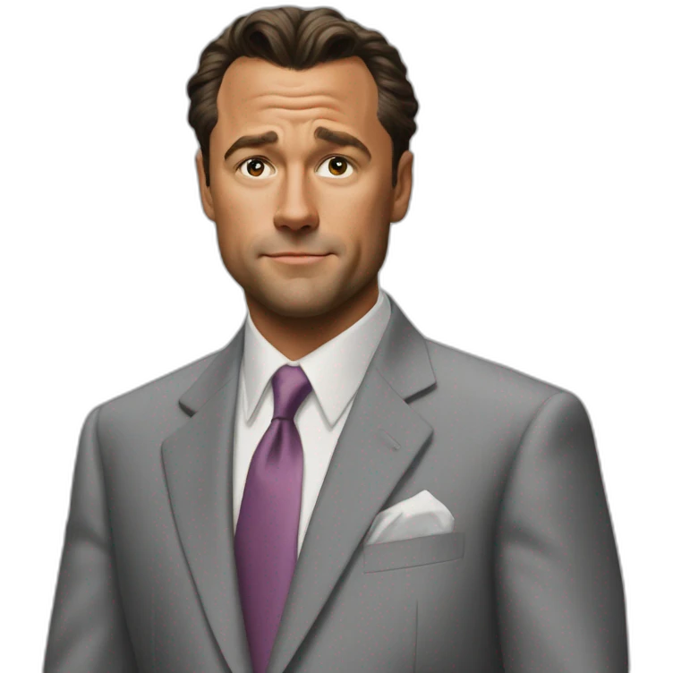 the wolf of Wall Street emoji