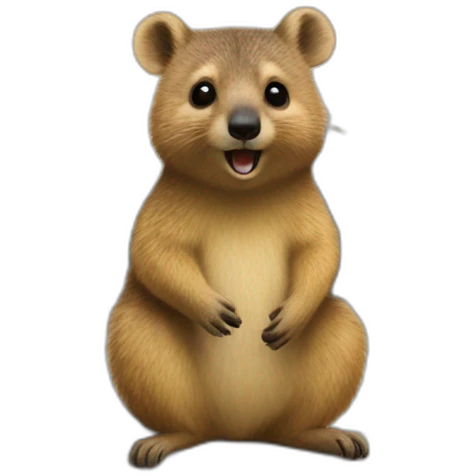 quokka visiting singapore emoji