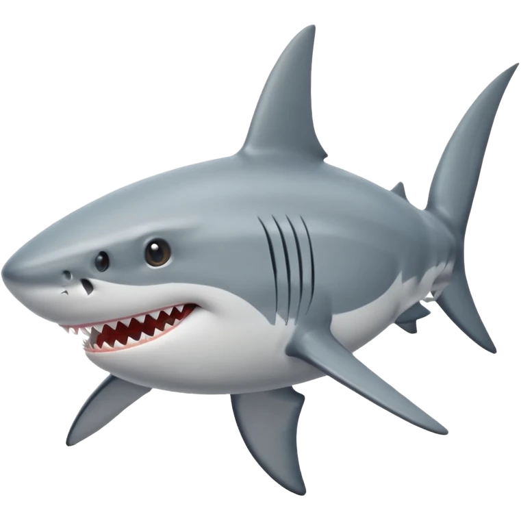 Shark eating lo mei  emoji