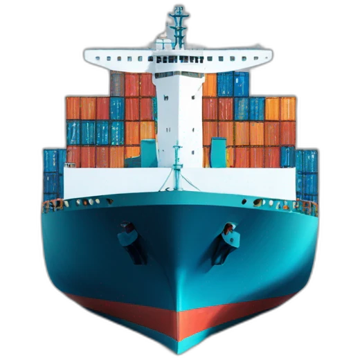 container ship emoji