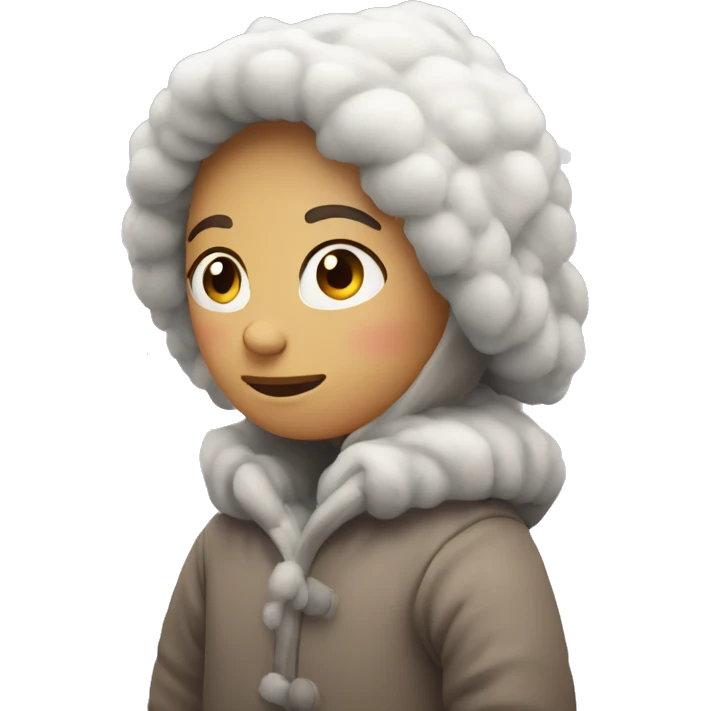 cozy snow emoji
