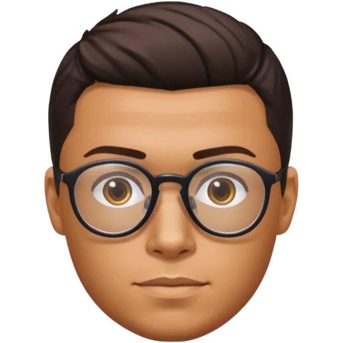ronaldo wearin glasses emoji
